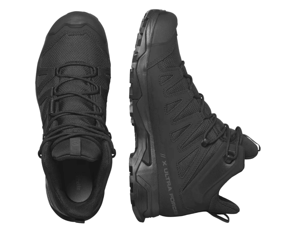 Черевики Salomon X Ultra Forces Mid Black/wolf Фото 2